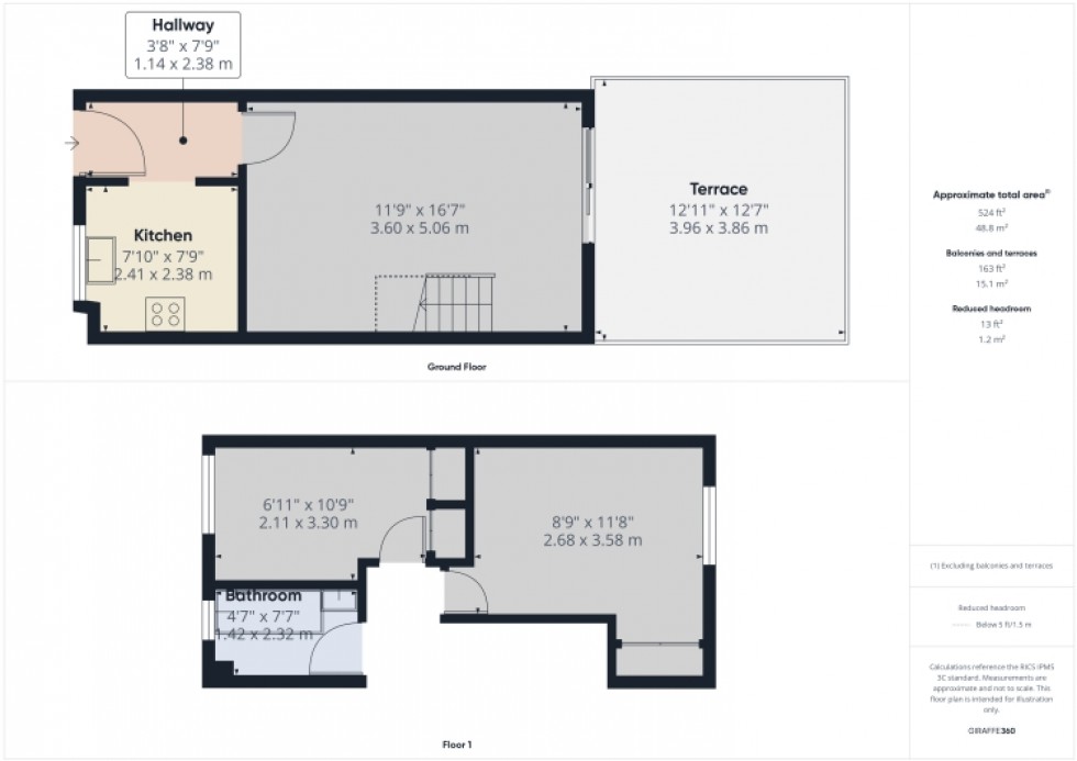 Floorplan for 4 Longfield, Quedgeley, Gloucester, GL2 3NQ, UK