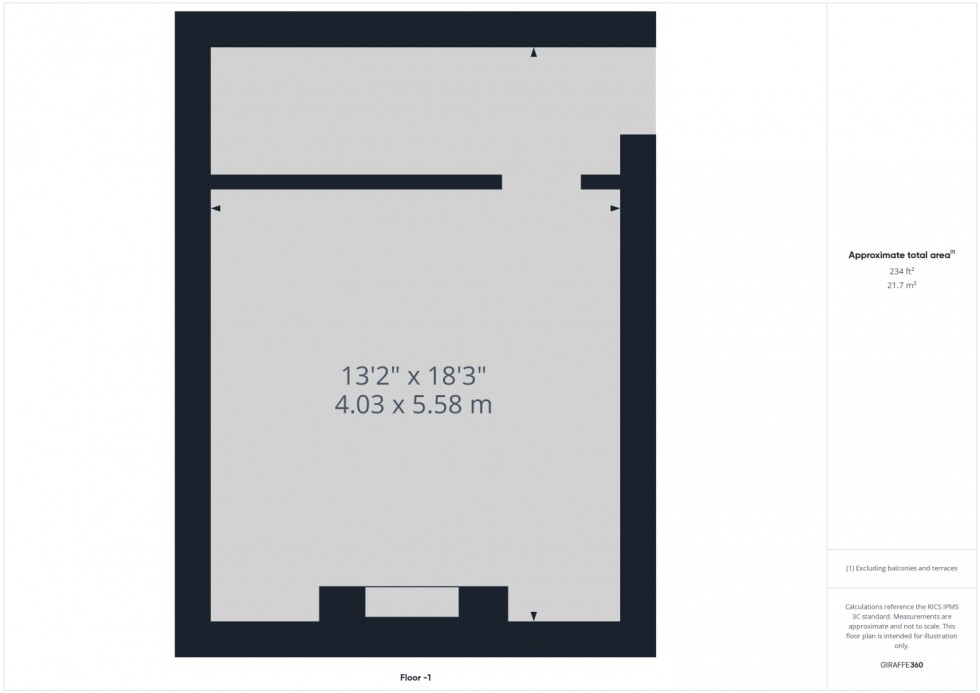 Floorplan for Kingsholm Road, Gloucester,
