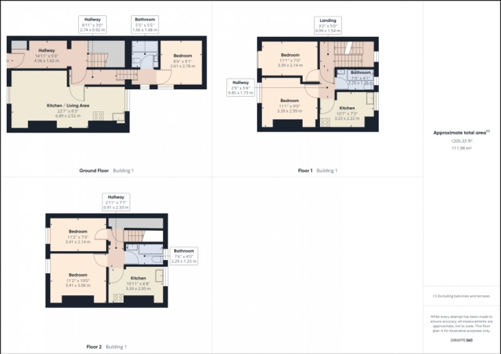 Floorplan for 4 Wellington Parade, Gloucester, Gloucestershire, GL1 3NP, UK