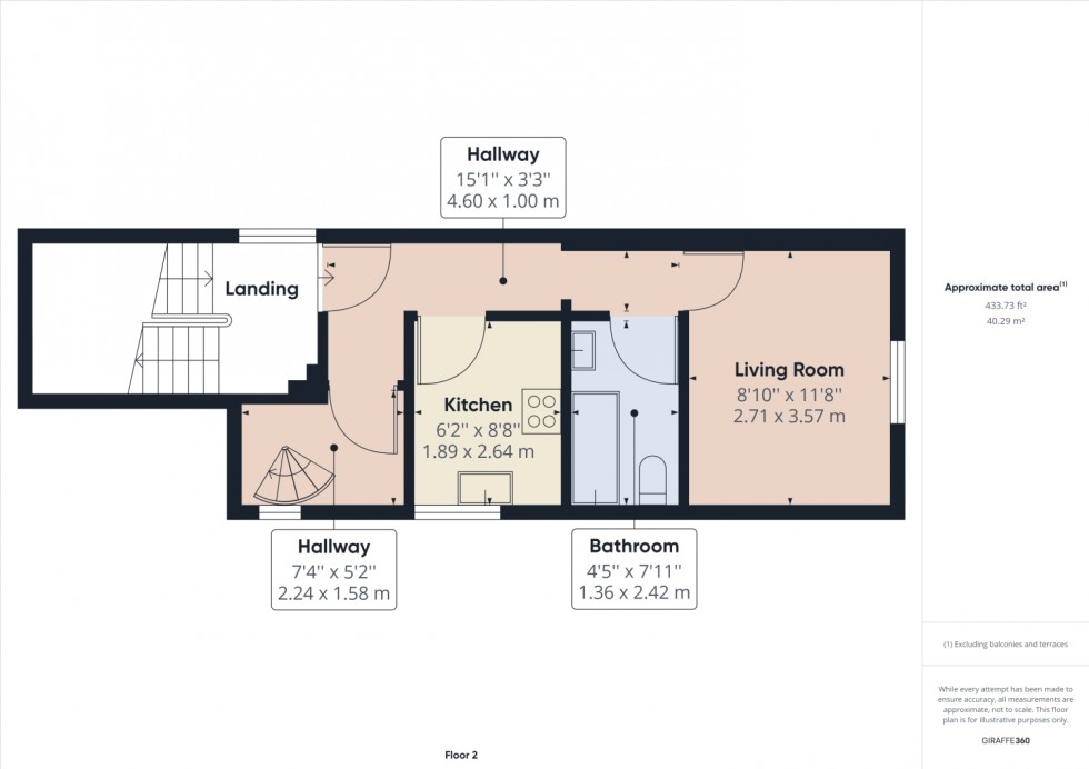 Floorplan for 30 Queens Road, GL50 2LT