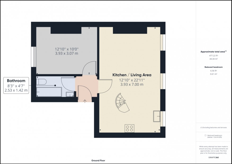 Floorplan for 30 Queens Road, GL50 2LT