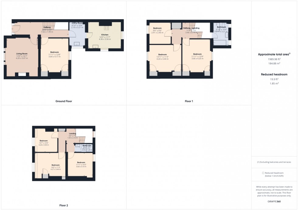 Floorplan for Bristol Road, Gloucester, Gloucestershire, GL1