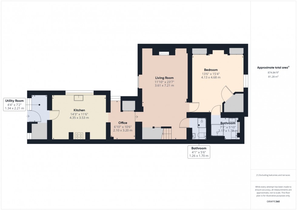 Floorplan for Bristol Road, Gloucester, Gloucestershire, GL1
