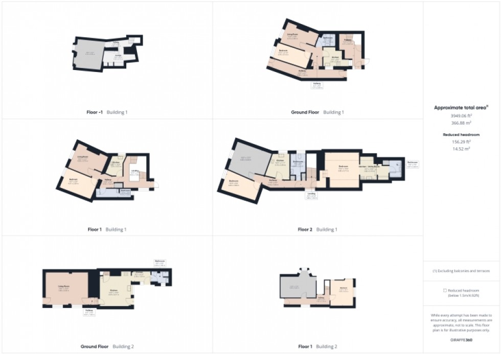 Floorplan for 72 High Street, Tewkesbury, Gloucestershire, GL20 5LD, UK