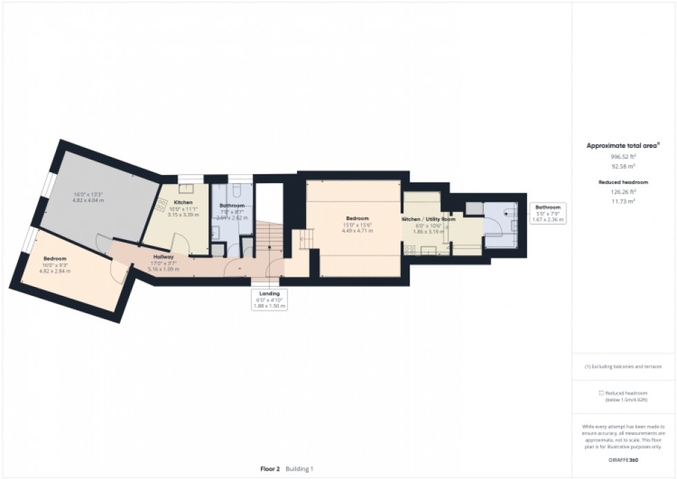 Floorplan for 72 High Street, Tewkesbury, Gloucestershire, GL20 5LD, UK