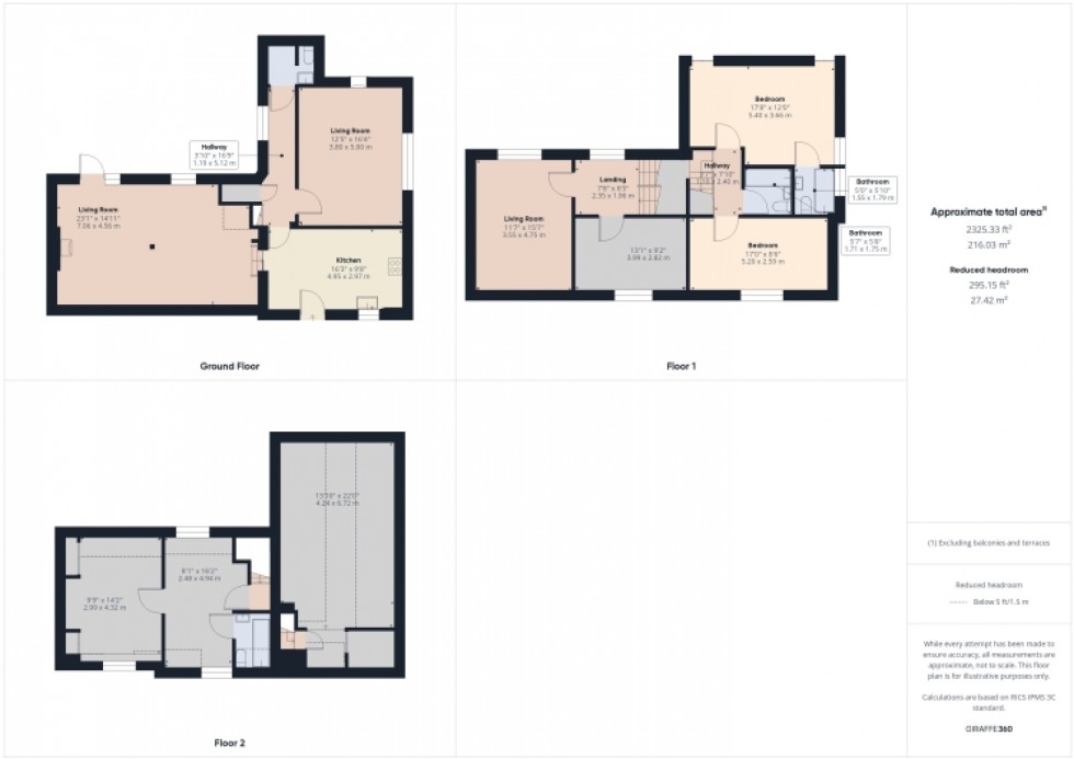 Floorplan for Vine Tree Farmhouse , Teddington, Tewkesbury, Gloucestershire, GL20 8JA, UK