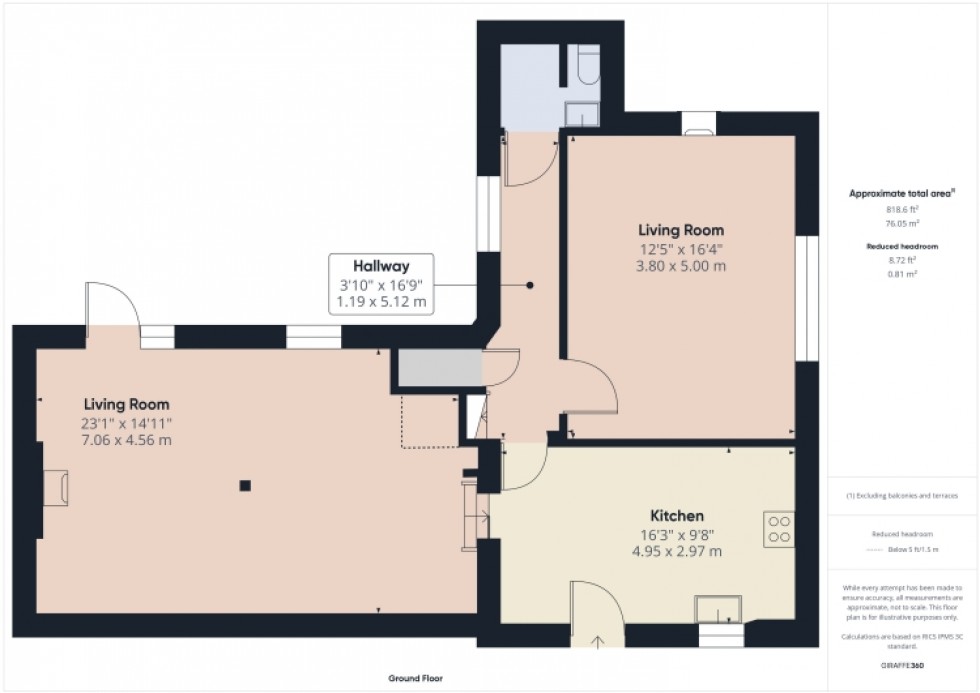 Floorplan for Vine Tree Farmhouse , Teddington, Tewkesbury, Gloucestershire, GL20 8JA, UK