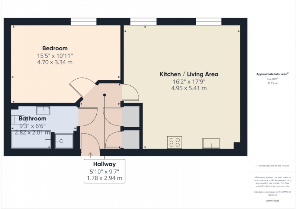 Floorplan for 29 Victoria House Mayhill Way, Gloucester, Gloucestershire, GL1 3NW, UK