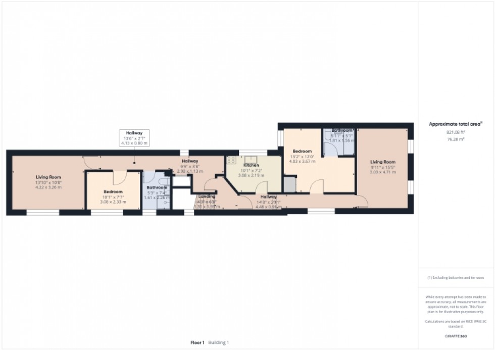 Floorplan for 130 Melbourne Street East, Gloucester, Gloucestershire, GL1 4NR, UK