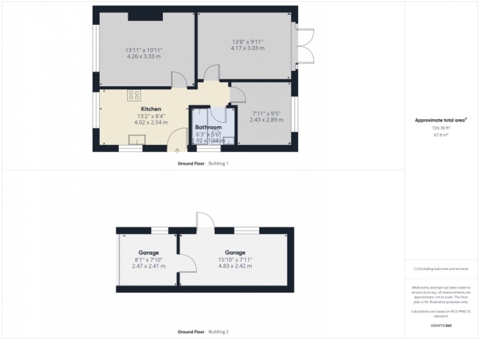 Floorplan for 10 Strickland Road, Cheltenham, Gloucestershire, GL52 6RS, UK