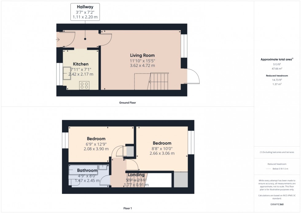 Floorplan for Lanham Gardens, Quedgeley