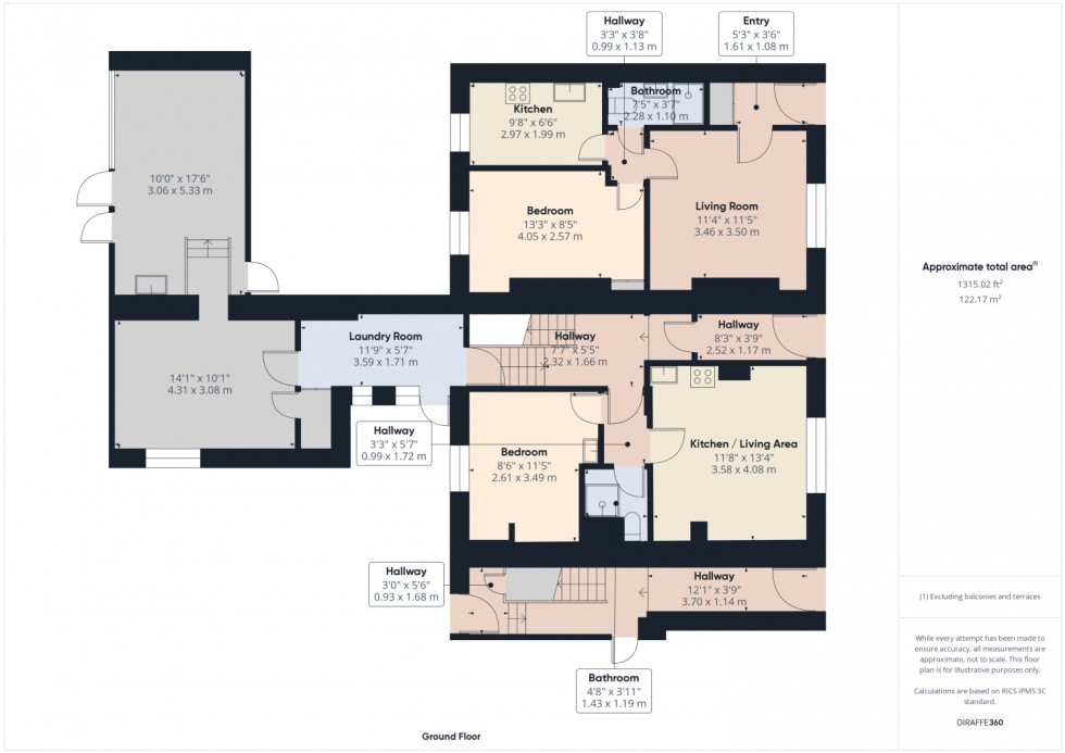 Floorplan for Oxford Street, Gloucester