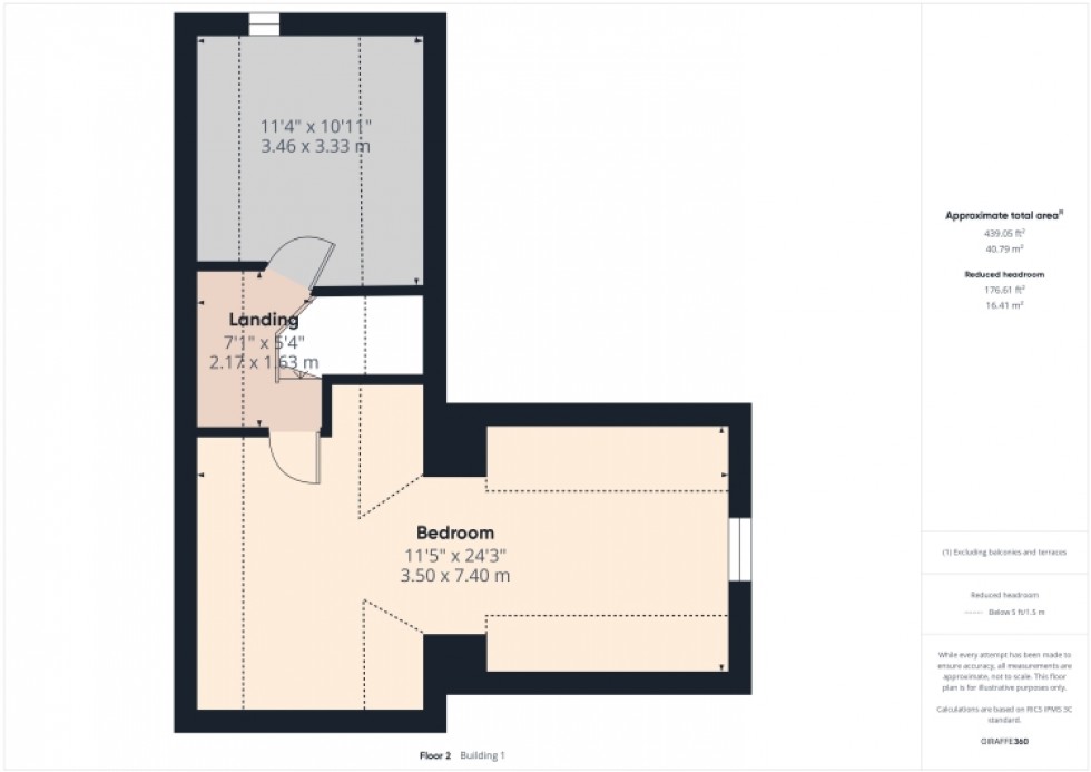 Floorplan for Vale Cottage Mussel End, Sandhurst, Gloucester, Gloucestershire, GL2 9NT, UK