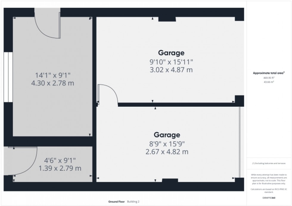Floorplan for Vale Cottage Mussel End, Sandhurst, Gloucester, Gloucestershire, GL2 9NT, UK