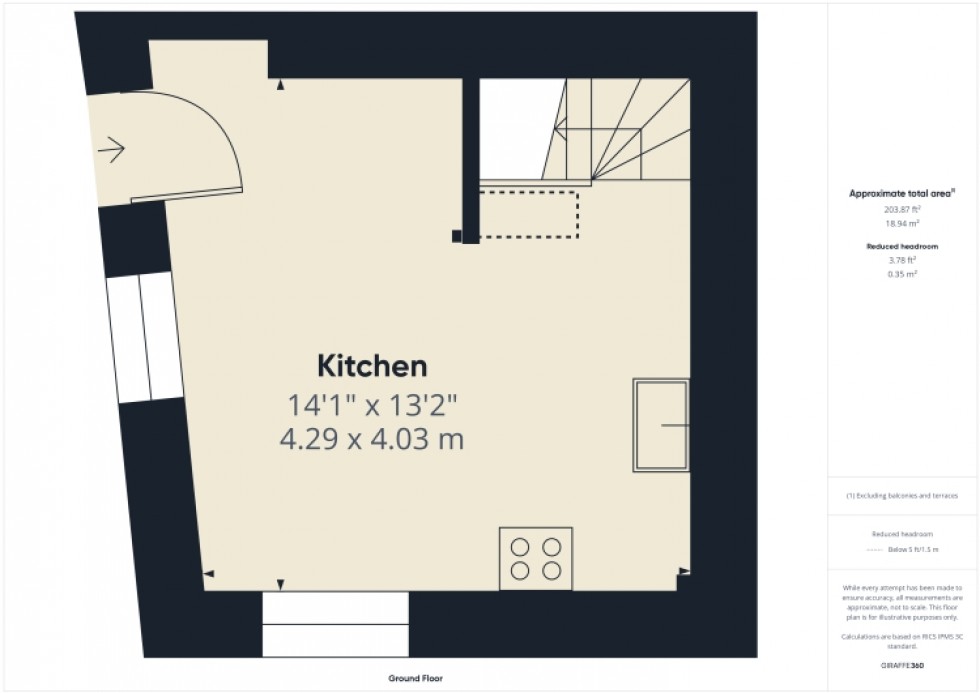 Floorplan for Silk Cottage, Winchcombe