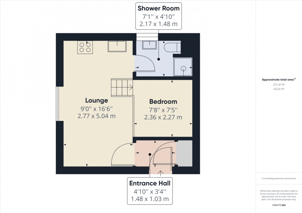 Floorplan for Irving House Pittville Circus Road