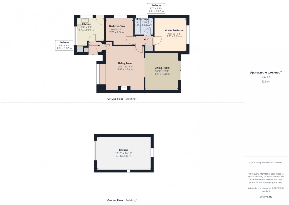 Floorplan for Finchcroft Lane