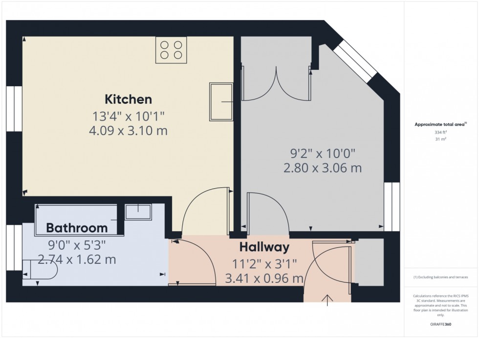 Floorplan for Newland Street, Gloucester