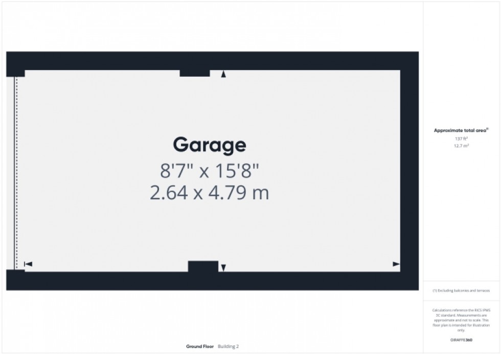 Floorplan for 2 Sterling Court, Cheltenham, Gloucestershire, GL51 8LY, UK