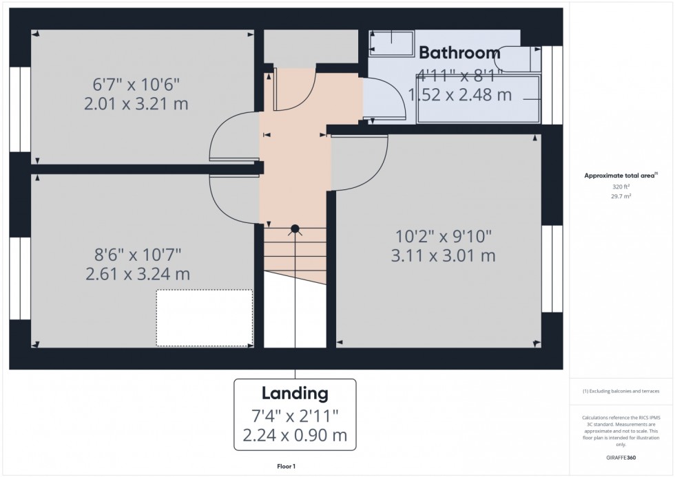 Floorplan for Giles Cox, Quedgeley, Gloucester,