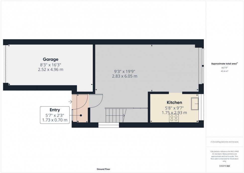 Floorplan for Giles Cox, Quedgeley, Gloucester,