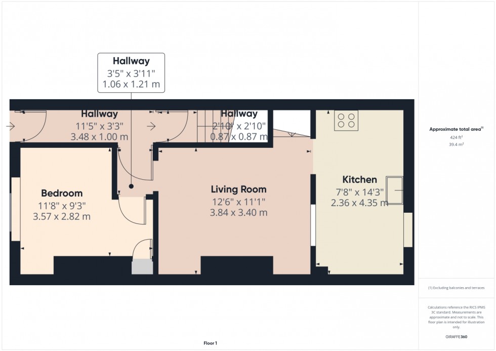 Floorplan for Oxford Street, Gloucester