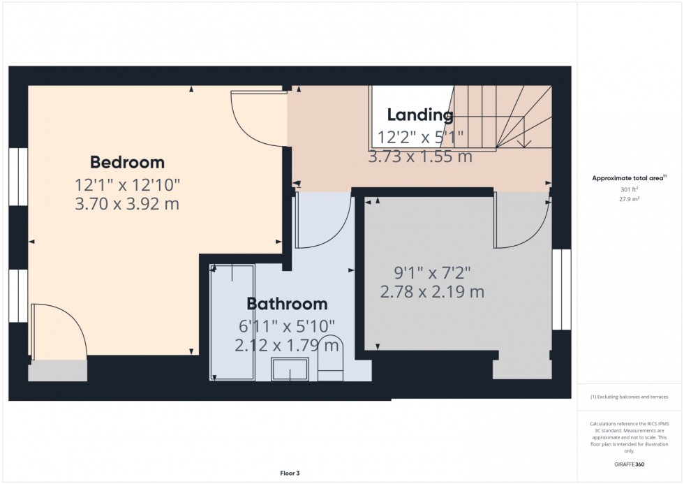 Floorplan for Oxford Street, Gloucester