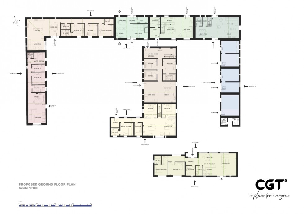 Floorplan for Huntley Estate Woodend Farm, Broom Hill, Huntley