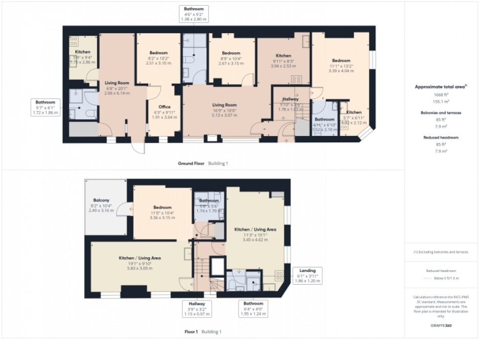 Floorplan for The Tivoli Collection 37 Hatherley Street, Cheltenham, Gloucestershire, GL50 2TT, UK