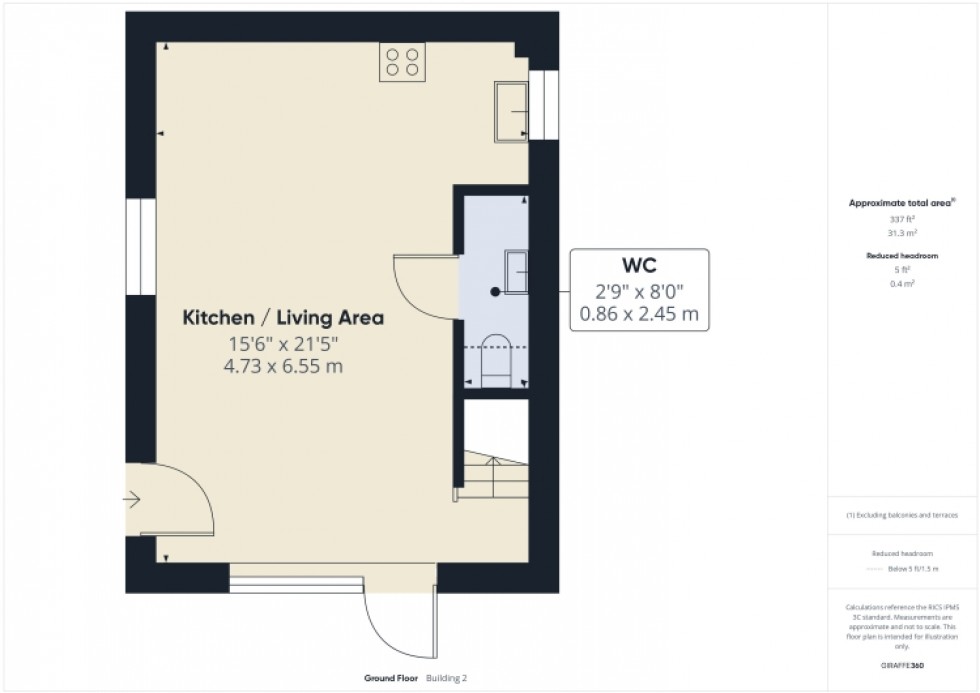 Floorplan for The Tivoli Collection 37 Hatherley Street, Cheltenham, Gloucestershire, GL50 2TT, UK