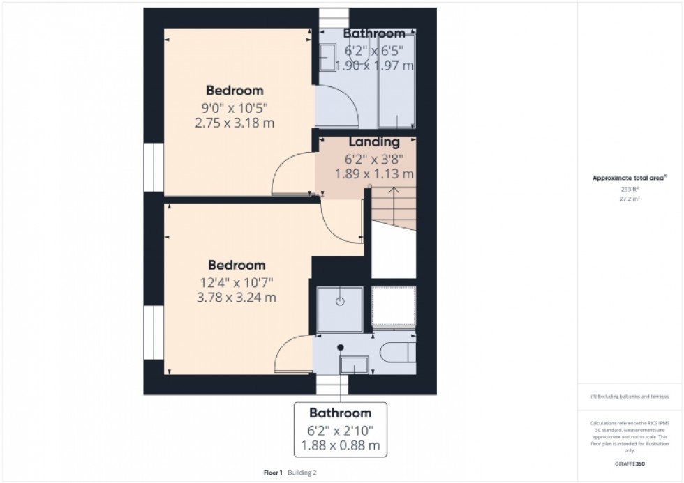 Floorplan for The Tivoli Collection 37 Hatherley Street, Cheltenham, Gloucestershire, GL50 2TT, UK