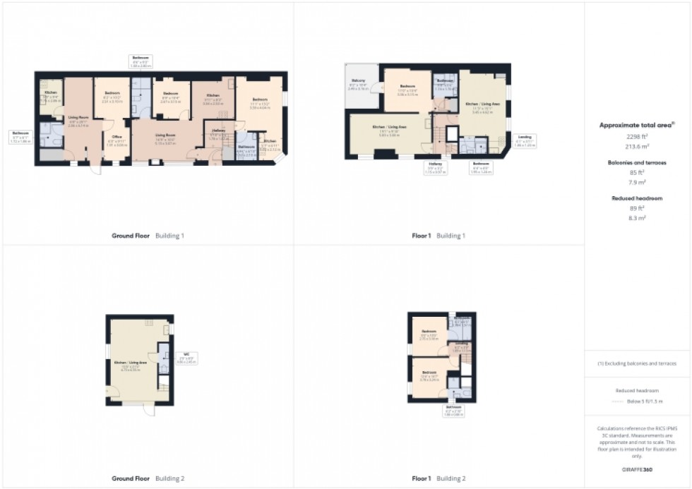 Floorplan for The Tivoli Collection 37 Hatherley Street, Cheltenham, Gloucestershire, GL50 2TT, UK