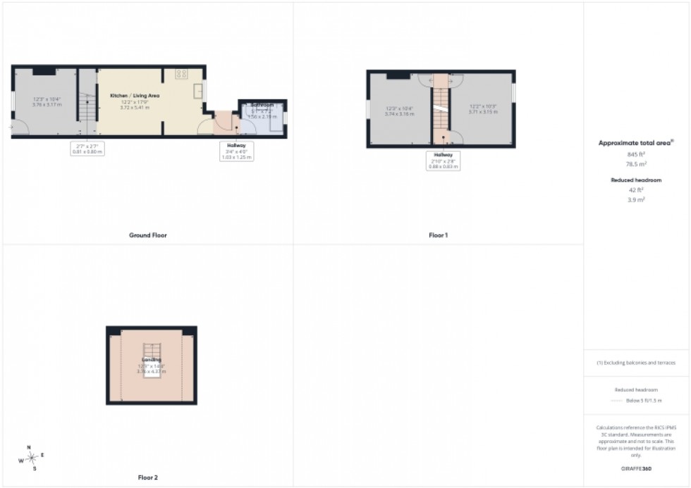 Floorplan for 26 Victory Road, Gloucester, Gloucestershire, GL1 4PA, UK