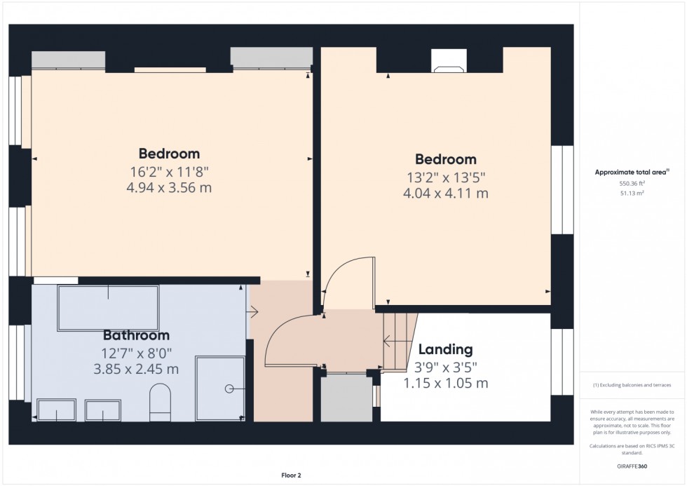 Floorplan for Evesham Road, Pittville, Cheltenham, GL52